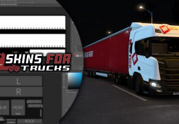 Мод Скин «METAL-FACH» версия 1.1 для Euro Truck Simulator 2 (v1.40.x, 1.41.x)