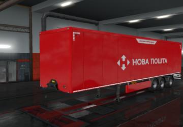Мод Скин «Новая почта» версия 1.1 для Euro Truck Simulator 2 (v1.32.x)