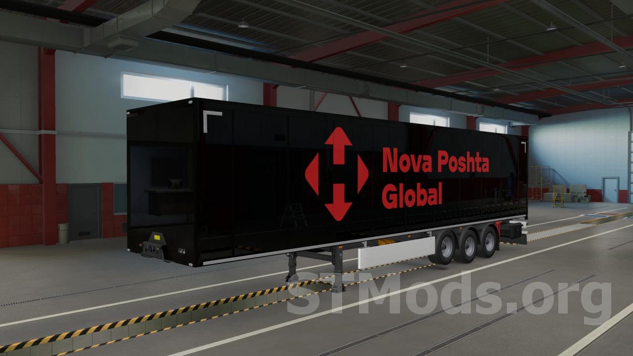 Скин Новой Почты версия 1.0 для Euro Truck Simulator 2 (v1.51)