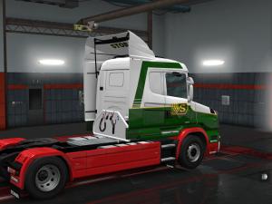 Мод Скин «Old Eddie Stobart» для Scania T-4 Series (RJL) v1.0 для Euro Truck Simulator 2 (v1.28.x)