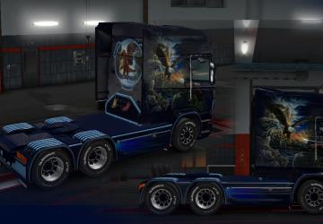 Мод Скин Орел для Scania RS RJL версия 1.0 для Euro Truck Simulator 2 (v1.34.x)