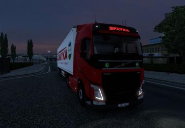 Мод Skin pack Spayka версия 1.0 для Euro Truck Simulator 2 (v1.50)