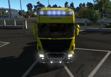 Мод Скин пак «Ikea» для  Man TGS и стандартных прицепов v1.2 для Euro Truck Simulator 2 (v1.34.x, 1.35.x)