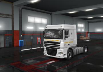 Мод Скин пак «Ikea» для  Man TGS и стандартных прицепов v1.5 для Euro Truck Simulator 2 (v1.35.x)