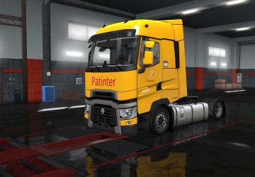 Мод Скин «PATINTER» версия 1.0 для Euro Truck Simulator 2 (v1.35.x)
