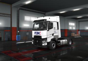 Мод Скин «ПЭК» версия 1.0 для Euro Truck Simulator 2 (v1.36.x)