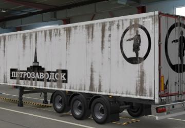 Мод Скин «Петрозаводск» грязный версия 1.0 для Euro Truck Simulator 2 (v1.37.x)