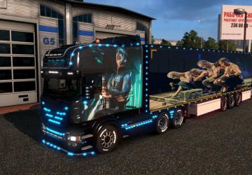 Мод Скин Rammstein версия 1.0 для Euro Truck Simulator 2 (v1.35.x)