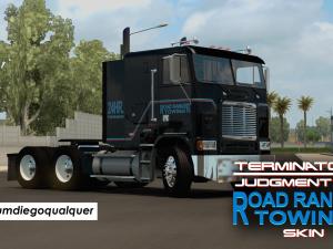 Мод Скин «Road Ranger Towing» для Freightliner FLB v1.0 для Euro Truck Simulator 2 (v1.28.x)