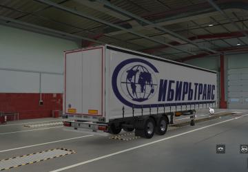 Мод Скин Сибирь Транс версия 1.0.0 для Euro Truck Simulator 2 (v1.36.x, 1.37.x)