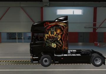 Мод Скин Скелет для Scania R&S от RJL версия 1.0 для Euro Truck Simulator 2 (v1.39.x, 1.40.x)