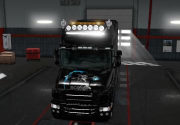 Мод Скин Sm для Scania T версия 1.0 для Euro Truck Simulator 2 (v1.30.x)