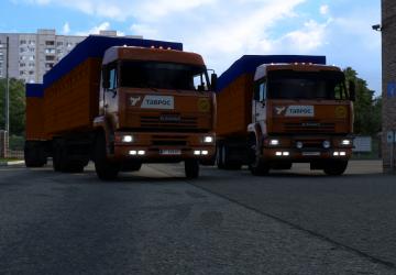 Мод Скин Таврос для Камаз 54-64-65 версия 2.0 для Euro Truck Simulator 2 (v1.40.x, - 1.43.x)