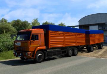 Мод Скин Таврос для Камаз 54-64-65 версия 2.0 для Euro Truck Simulator 2 (v1.40.x, - 1.43.x)