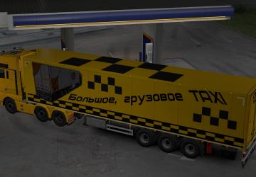 Мод Skin Taxi версия 1 для Euro Truck Simulator 2 (v1.35.x, 1.36.x)
