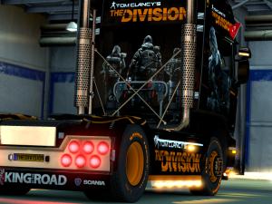 Мод Скин «The Division» для Scania Streamline Topline v05.07.17 для Euro Truck Simulator 2 (v1.27)