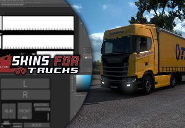 Мод Скин «TK TRASKO» версия 1.0 для Euro Truck Simulator 2 (v1.39.x)