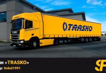 Мод Скин «TK TRASKO» версия 1.3 для Euro Truck Simulator 2 (v1.40.x, 1.44.x)