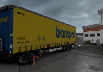 Мод Скин «Transped» версия 1.0 для Euro Truck Simulator 2 (v1.35.x, 1.36.x)