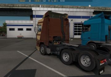 Мод Скин “Visser”для DAF 95 ATi версия 1.0 для Euro Truck Simulator 2 (v1.32.x, - 1.34.x)