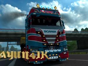 Мод Скин «VOGEL» версия 1.0 для Euro Truck Simulator 2 (v1.30.x)