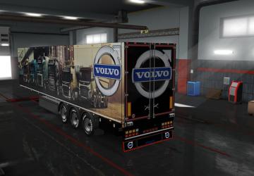 Мод Скин «Volvo» версия 1.0 для Euro Truck Simulator 2 (v1.32.x)
