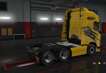 Мод Скин «Volvo» для Volvo FH 2012 версия 1.0 для Euro Truck Simulator 2 (v1.28.x, - 1.33.x)