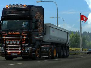 Мод Скин «XANTRANS» версия 1.0 для Euro Truck Simulator 2 (v1.30.x)