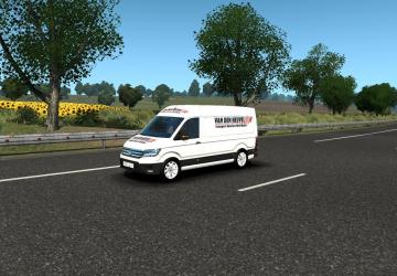 Мод Скины для Volkswagen Crafter 2019 версия 1.0 для Euro Truck Simulator 2 (v1.33.x, - 1.43.x)