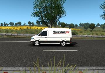 Мод Скины для Volkswagen Crafter 2019 версия 1.0 для Euro Truck Simulator 2 (v1.33.x, - 1.43.x)