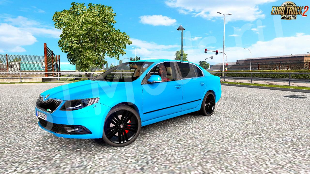 Скачать мод Skoda Octavia RS 2016 Alpha версия 18.03.18 для Euro Truck  Simulator 2 (v1.28.x, 1.30.x)