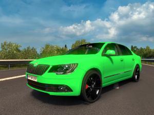 Мод Skoda Superb 1000HP Bi-Moto Tuned версия 18.02.17 для Euro Truck Simulator 2 (v1.26)