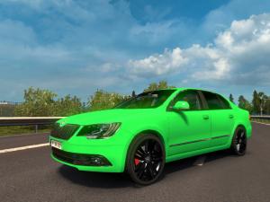 Мод Skoda Superb 1000HP Bi-Moto Tuned версия 18.02.17 для Euro Truck Simulator 2 (v1.26)