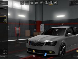 Мод Skoda Superb Edit версия 1.0 для Euro Truck Simulator 2 (v1.28.x, 1.30.x)