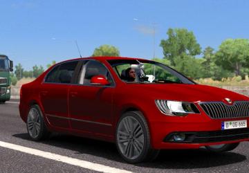 Мод Skoda SuperB версия 1.1 для Euro Truck Simulator 2 (v1.31.x, 1.32.x)