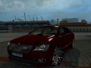 Мод Skoda Superb RS версия 1.0 для Euro Truck Simulator 2 (v1.27.x)