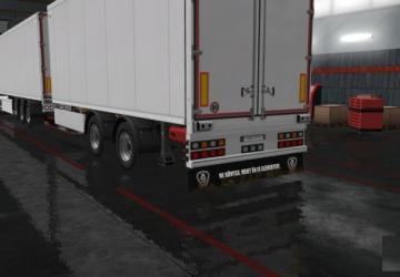 Мод Слоты на задний бампер своего прицепа версия 1.0 для Euro Truck Simulator 2 (v1.32.x)