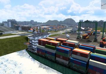 Карту Карта «South East Asia» версия 0.2.1.1 для Euro Truck Simulator 2 (v1.46.x)