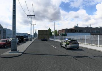 Мод Special Transport Escort Police версия 1.2.1 для Euro Truck Simulator 2 (v1.40.x)