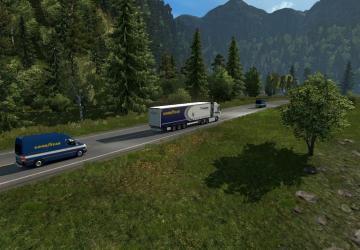 Мод Special Transport! Goodyear!(Truck Racing Accessories) v1.0.31 для Euro Truck Simulator 2 (v1.31.x)