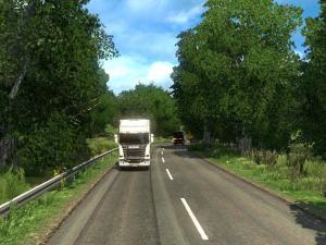 Мод Summer Environment версия 2.4 для Euro Truck Simulator 2 (v1.27.x)