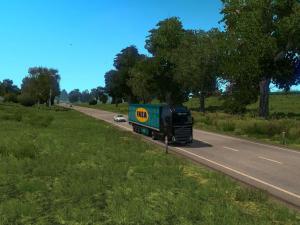 Мод Summer Environment версия 2.4 для Euro Truck Simulator 2 (v1.27.x)