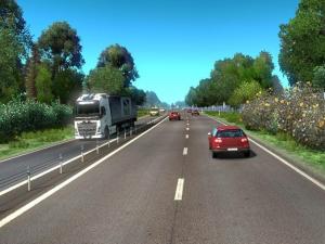 Мод Summer Environment версия 2.5 для Euro Truck Simulator 2 (v1.27.х, 1.28.x)