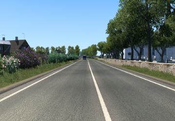 Мод Summer Environment версия 4.0 для Euro Truck Simulator 2 (v1.40.x)