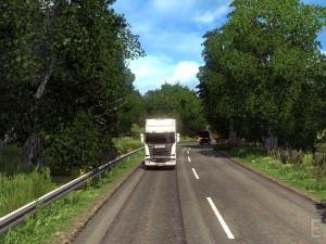 Мод Summer Environment версия 2.3 для Euro Truck Simulator 2 (v1.26)