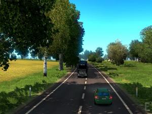 Мод Summer Environment версия 2.3 для Euro Truck Simulator 2 (v1.26)