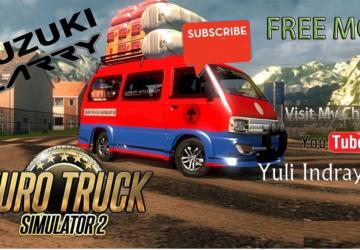 Мод Suzuky Carry версия 1.0 для Euro Truck Simulator 2 (v1.30.x, - 1.32.x)