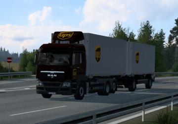 Мод Swap Body Addon for MAN TGS версия 1.1 для Euro Truck Simulator 2 (v1.45.x)