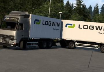 Мод Swap Body Addon For Volvo FHI by Lunin версия 1.0 для Euro Truck Simulator 2 (v1.43.x)