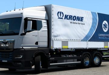 Мод Swap Body Carrier Chassis версия 1.5.6 для Euro Truck Simulator 2 (v1.53.x, 1.54.x)